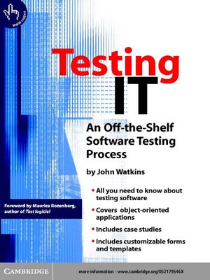 cover image of Testing IT